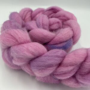 Soft squishy braid of wool. Color A touch of Blue from our Corriedale flock of sheep