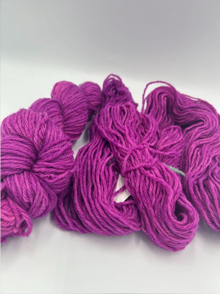 ripe berry worsted corriedale product photo